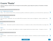 Tablet Screenshot of cruceropisadus.blogspot.com