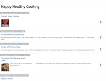 Tablet Screenshot of healthycooking-sue.blogspot.com