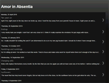 Tablet Screenshot of amorinabsentia.blogspot.com