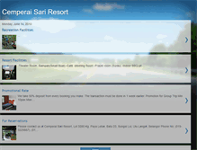 Tablet Screenshot of cemperaisariresort.blogspot.com