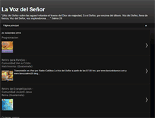 Tablet Screenshot of lavozsalmo29.blogspot.com