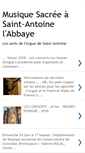 Mobile Screenshot of musiquesacree-saintantoine.blogspot.com