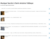 Tablet Screenshot of musiquesacree-saintantoine.blogspot.com