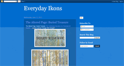 Desktop Screenshot of everydayikons.blogspot.com