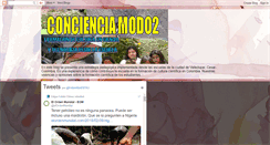 Desktop Screenshot of concienciamodo2.blogspot.com