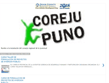 Tablet Screenshot of encuentrojuventudespuno.blogspot.com