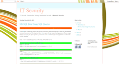 Desktop Screenshot of netappsec.blogspot.com