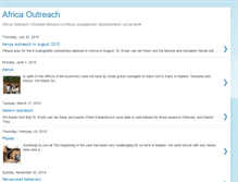 Tablet Screenshot of africaoutreach.blogspot.com
