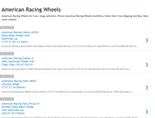 Tablet Screenshot of american-racingwheels.blogspot.com