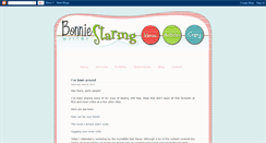 Desktop Screenshot of bonniestaring.blogspot.com