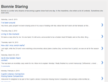 Tablet Screenshot of bonniestaring.blogspot.com