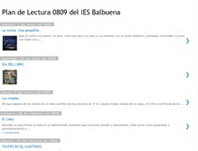 Tablet Screenshot of bbalbuenaplandelectura.blogspot.com