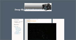 Desktop Screenshot of deepskyastrophotography.blogspot.com