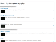 Tablet Screenshot of deepskyastrophotography.blogspot.com