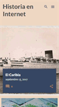 Mobile Screenshot of historiaeninternet.blogspot.com