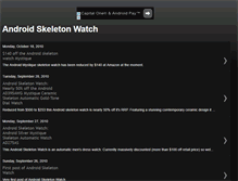 Tablet Screenshot of androidskeletonwatch.blogspot.com