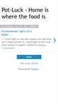 Mobile Screenshot of pot-luck.blogspot.com
