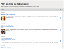 Tablet Screenshot of krfnews.blogspot.com