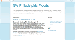 Desktop Screenshot of nwphillyfloods.blogspot.com