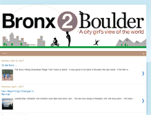 Tablet Screenshot of bronxtoboulder.blogspot.com