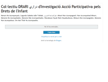 Tablet Screenshot of drari-col-lectiu-iap-drets-infant.blogspot.com