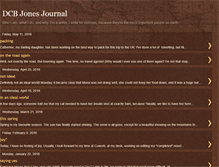 Tablet Screenshot of dianecbjonesjournal.blogspot.com