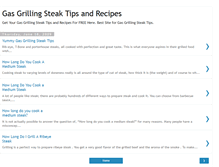 Tablet Screenshot of grilling-steak.blogspot.com
