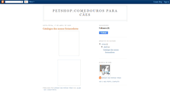 Desktop Screenshot of petshopcomedouroscaes.blogspot.com