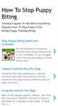 Mobile Screenshot of bitingpuppies.blogspot.com