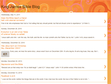 Tablet Screenshot of kingjamesbibleblog.blogspot.com