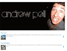 Tablet Screenshot of andypell.blogspot.com