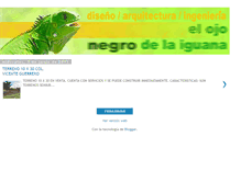 Tablet Screenshot of elojonegrodelaiguana.blogspot.com