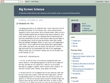 Tablet Screenshot of bigscreenscience.blogspot.com