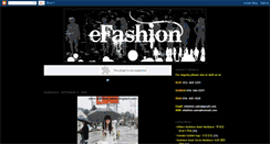 Desktop Screenshot of efashion-sales.blogspot.com