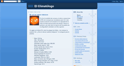 Desktop Screenshot of elclimatologo.blogspot.com