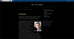 Desktop Screenshot of jmj20anos.blogspot.com