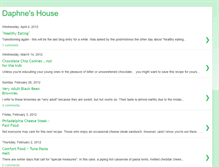 Tablet Screenshot of daphnes-house.blogspot.com