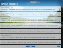 Tablet Screenshot of comfair-notebook.blogspot.com