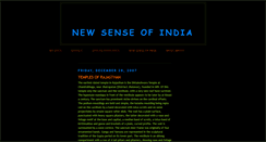 Desktop Screenshot of newsenseofindia.blogspot.com