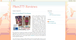 Desktop Screenshot of phen375reviewinfo.blogspot.com