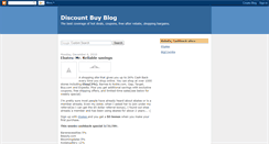 Desktop Screenshot of discountbuy.blogspot.com