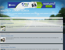 Tablet Screenshot of kredyty-lokaty-konta.blogspot.com