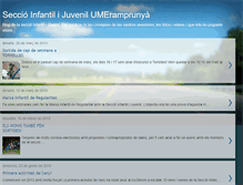 Tablet Screenshot of infantil-juvenilumeramprunya.blogspot.com