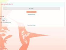 Tablet Screenshot of amigodolivro.blogspot.com