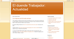 Desktop Screenshot of elduendequequisotrabajar.blogspot.com