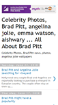 Mobile Screenshot of bradpitt101.blogspot.com