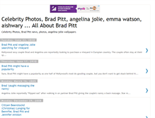 Tablet Screenshot of bradpitt101.blogspot.com