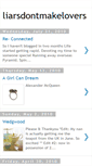 Mobile Screenshot of liarsdontmakelovers.blogspot.com