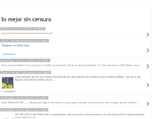 Tablet Screenshot of lomejorsincensura.blogspot.com