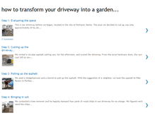 Tablet Screenshot of drivewaytransformation.blogspot.com